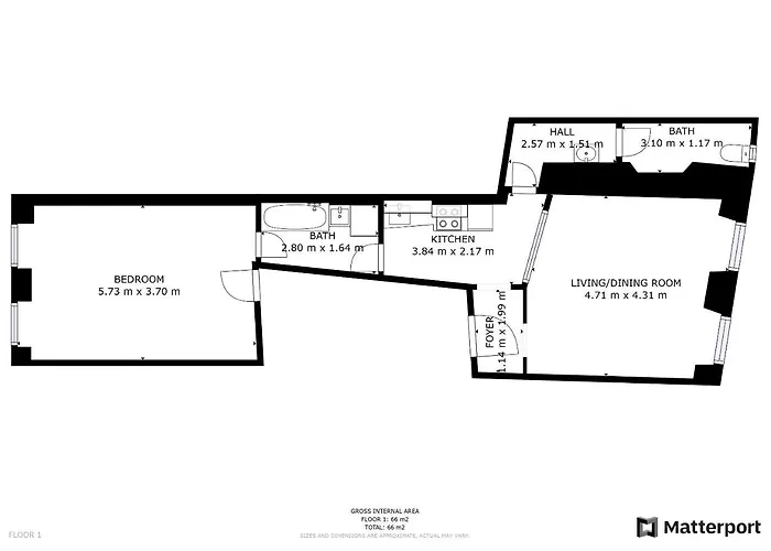 Zentrale 2,5 Altstadtwohnung - Boxspringbett - Smart Tv *